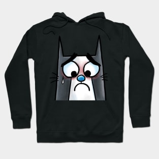 Sad Cat Hoodie